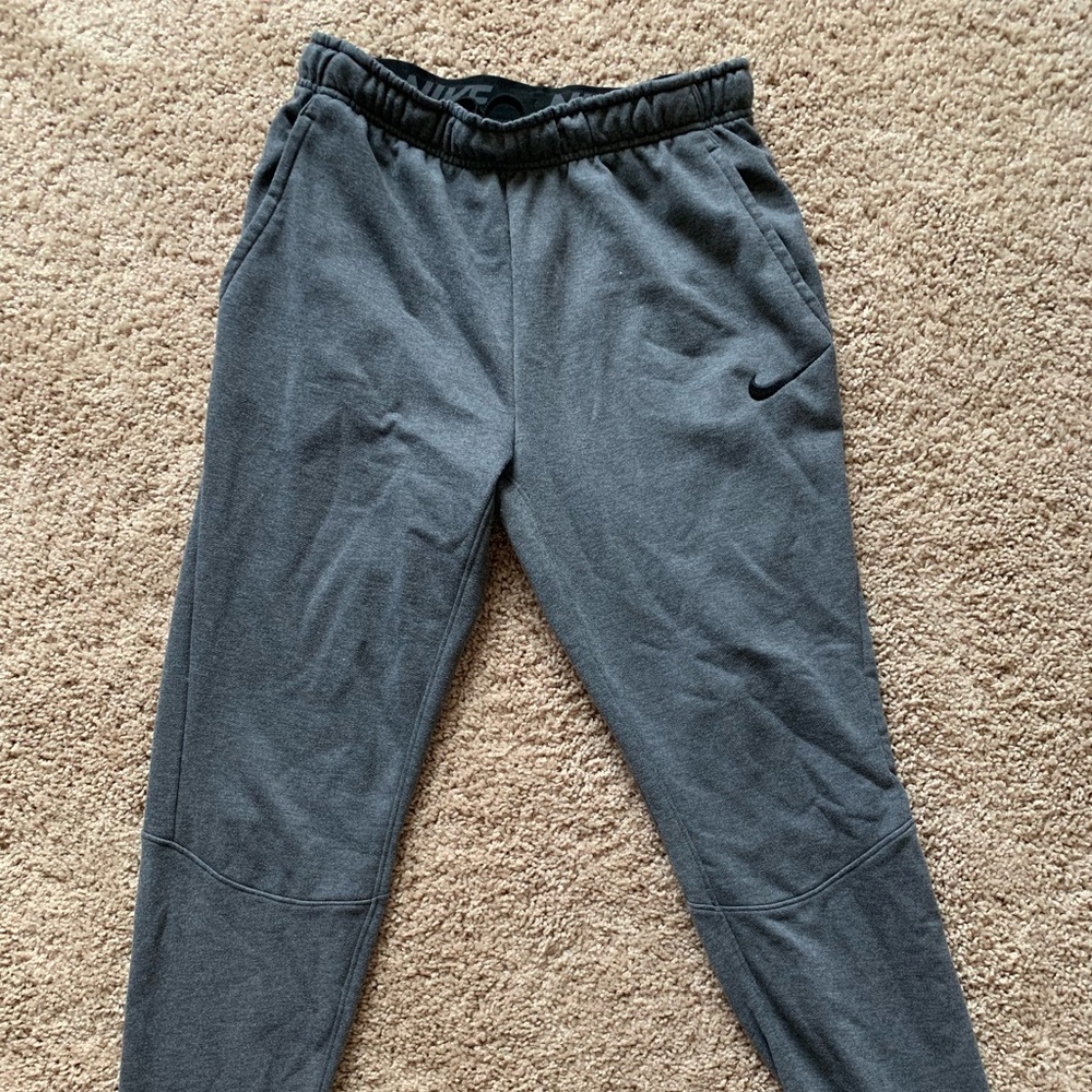 Nike tapered sweatpants.